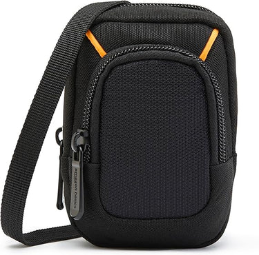 Amazon Basics Estuche para Cámara Digital Compacta Mediano con Acolchado Interno para Cámaras de 10,2 x 6,1 x 2,5 cm, Negro, Sólido, Extra Pequeño